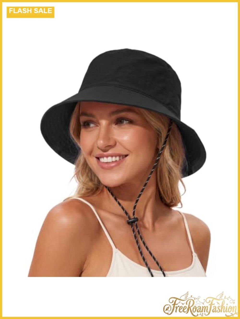 Waterproof Bucket Hat UPF 50+ Sun Protection Packable Adjustable